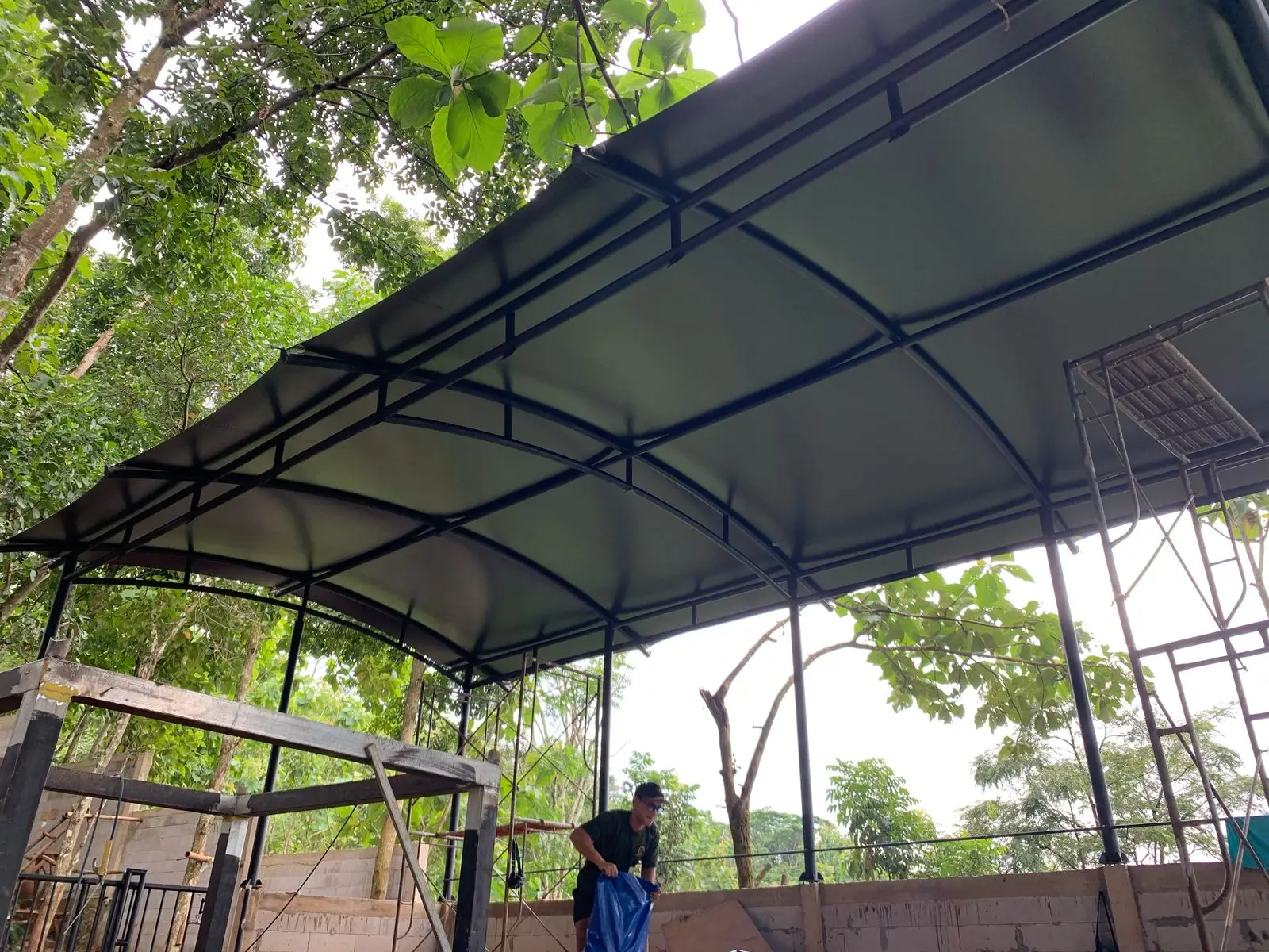 Pemasangan Kanopi Membran Tasikmalaya Modern