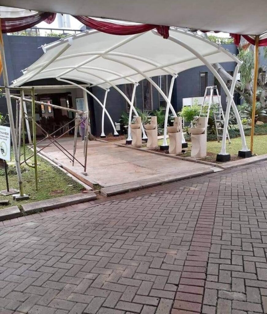 Tenda Membran Modern Di Bandung