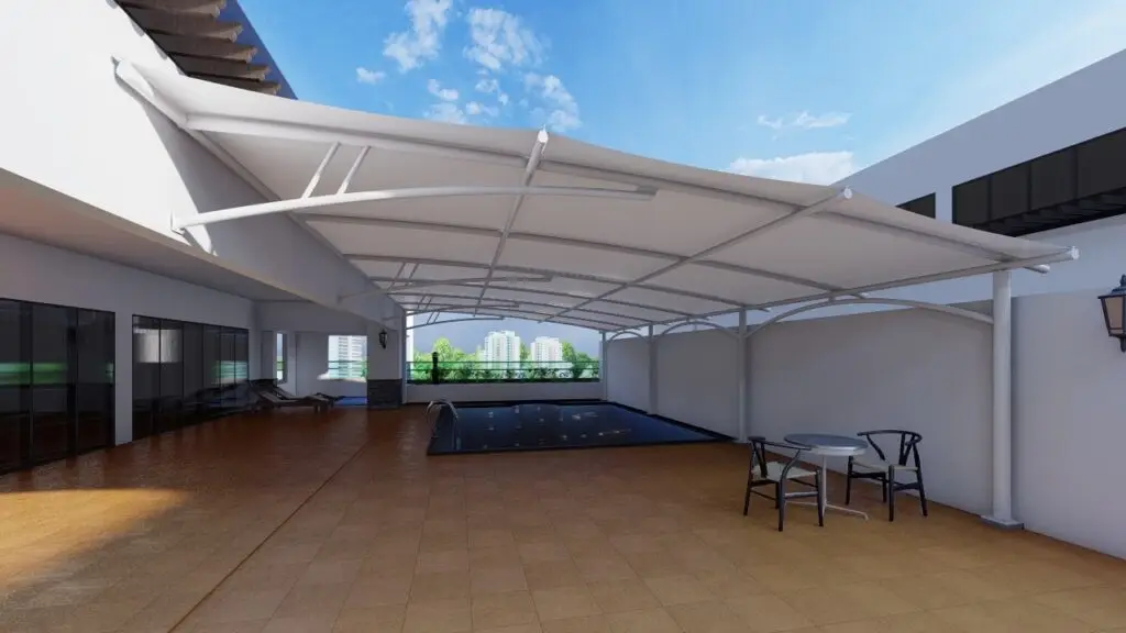 Aplikator Kanopi Membran Cirebon untuk Bangunan Komersial