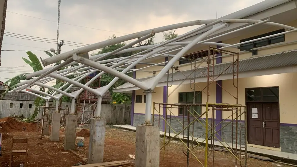 Jasa Kanopi Membran Kupang