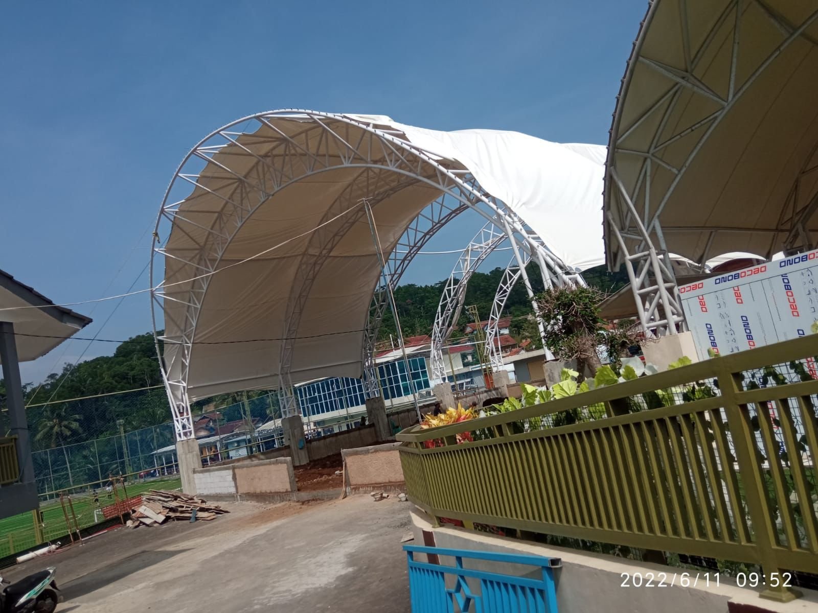 Jasa Kanopi Membran Karawang untuk Area Pabrik