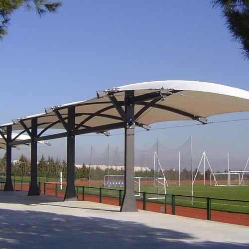 Canopy Membrane Bandung - Desain Modern