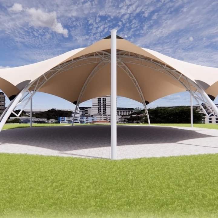 Kanopi Membran Elegan untuk Carport Rumah