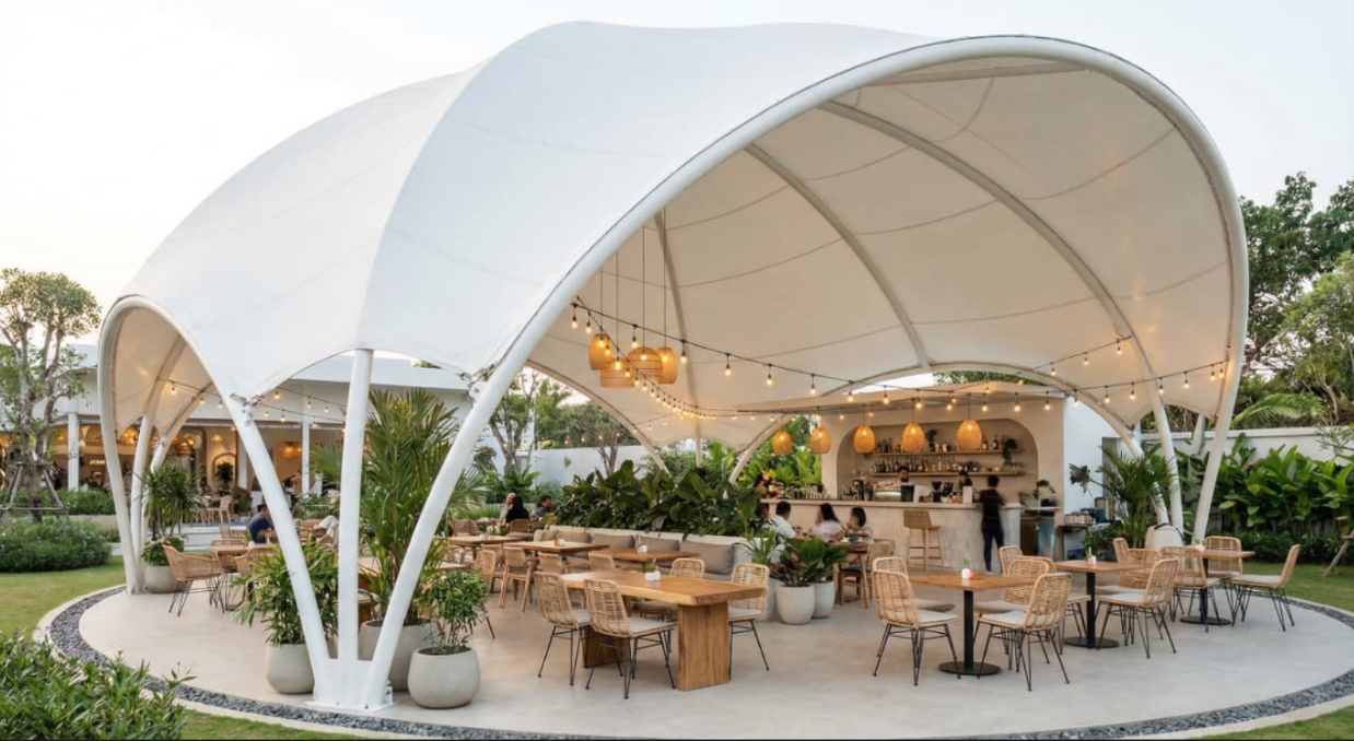 Desain Kanopi Membran Populer Tahun 2026