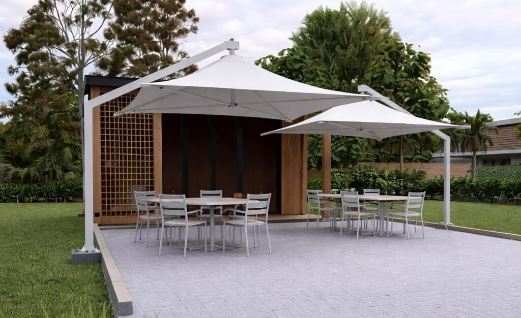 Kanopi Membran Modern untuk Rumah dan Usaha